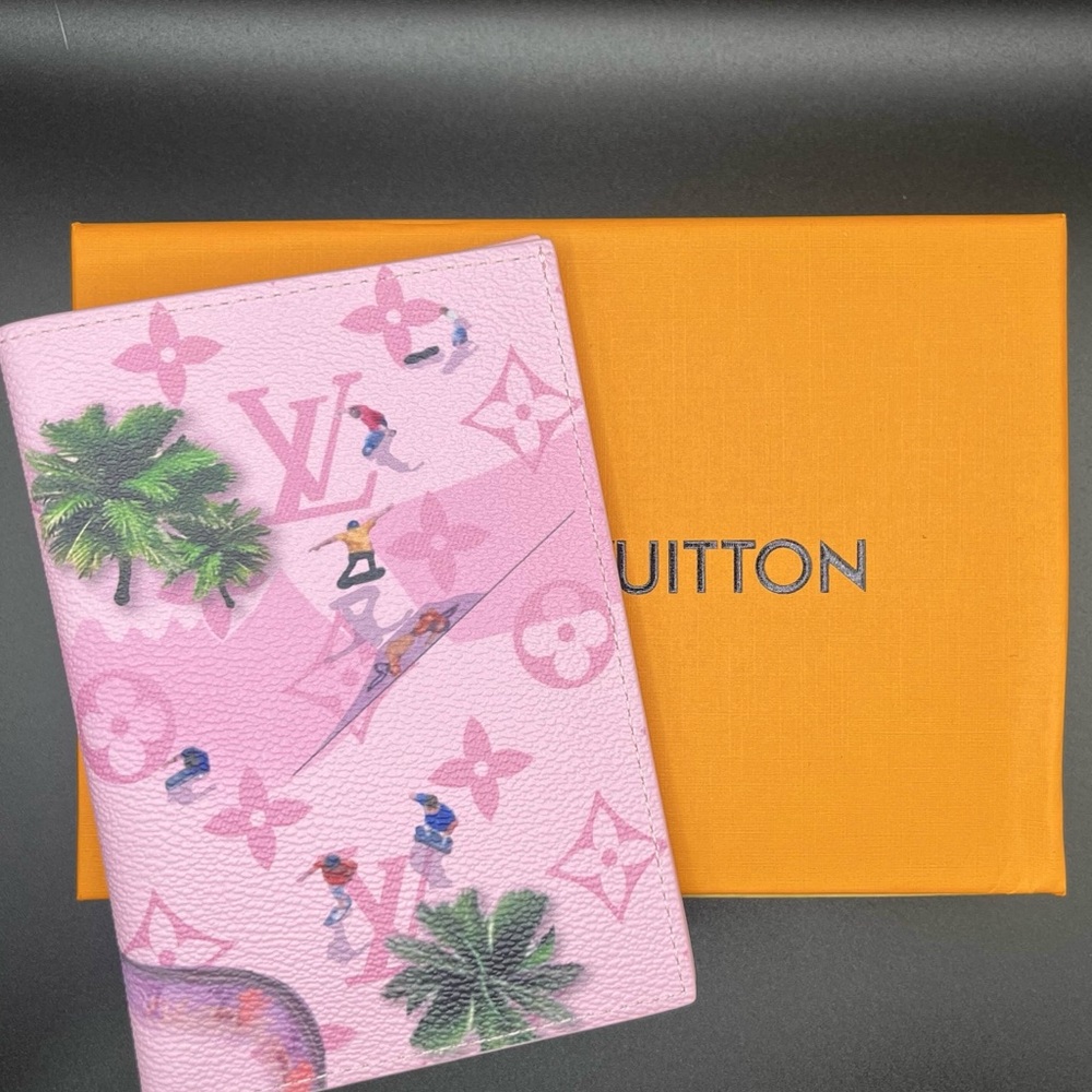 Louis Vuitton Pink Passport Holder